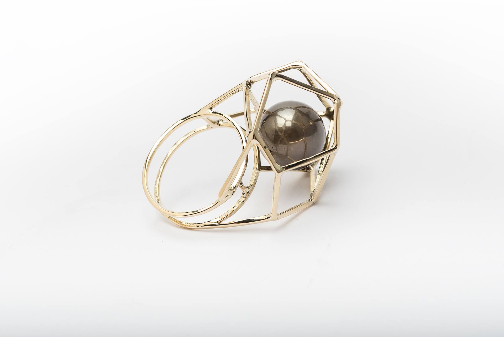 Aerei - Anello in oro 18 kt e perla tahitiana. - Image 3