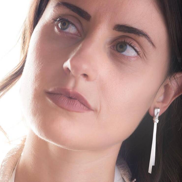 Nodi - Orecchini in argento