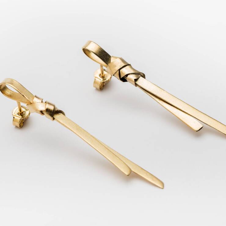 Nodi - Orecchini in oro 18 kt